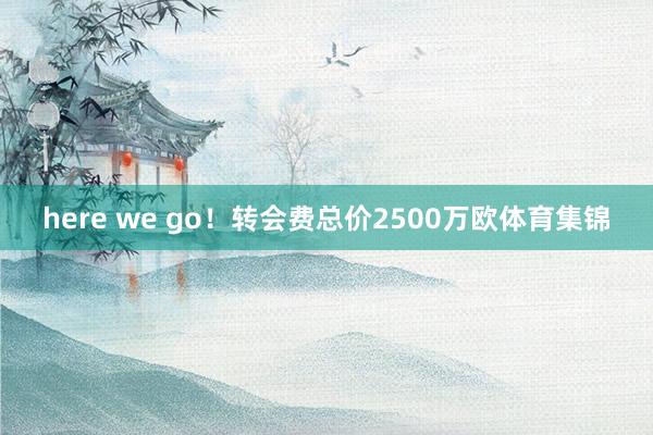 here we go！转会费总价2500万欧体育集锦