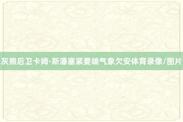 灰熊后卫卡姆·斯潘塞紧要端气象欠安体育录像/图片